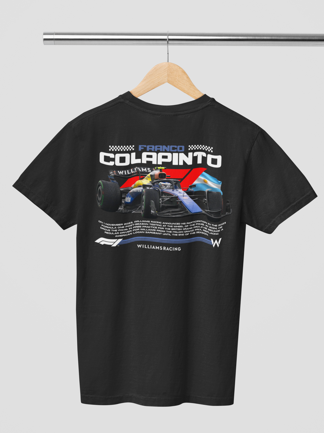 Franco Colapinto - Formula 1 Unisex T-Shirt