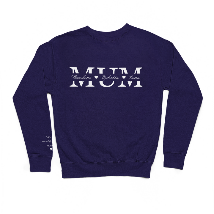 Personalised Mum Sweatshirt