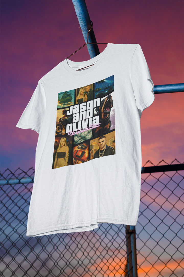 Personalised Vice Streets Collage T-Shirt