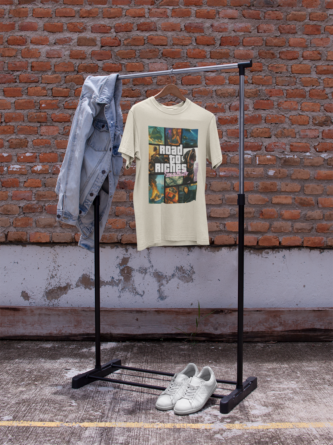 Personalised Vice Streets Collage T-Shirt