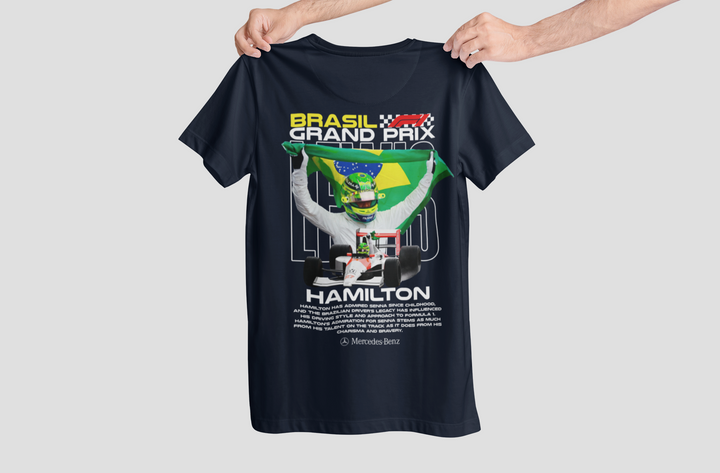 Lewis Hamilton Brasil Grand Prix - Formula 1 Unisex T-Shirt