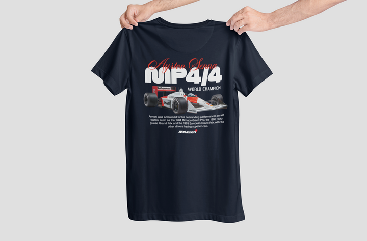 Ayrton Senna McLaren MP4/4 - Formula 1 Unisex T-Shirt