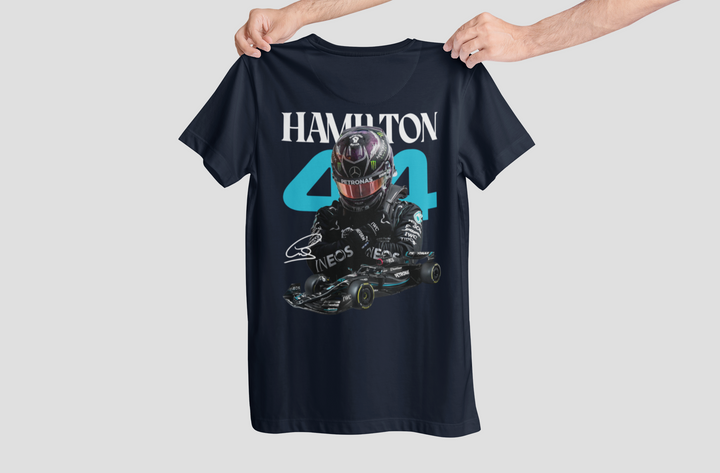 Lewis Hamilton 44 Mercedes-AMG Petronas v2 - Formula 1 Unisex T-Shirt