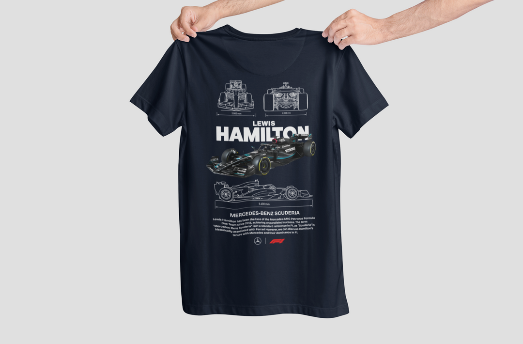 Lewis Hamilton Mercedes-AMG F1 W14 E - Formula 1 Unisex T-Shirt