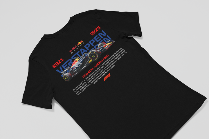 Max Verstappen 2025 Red Bull Racing RB21 - Formula 1 Unisex T-Shirt