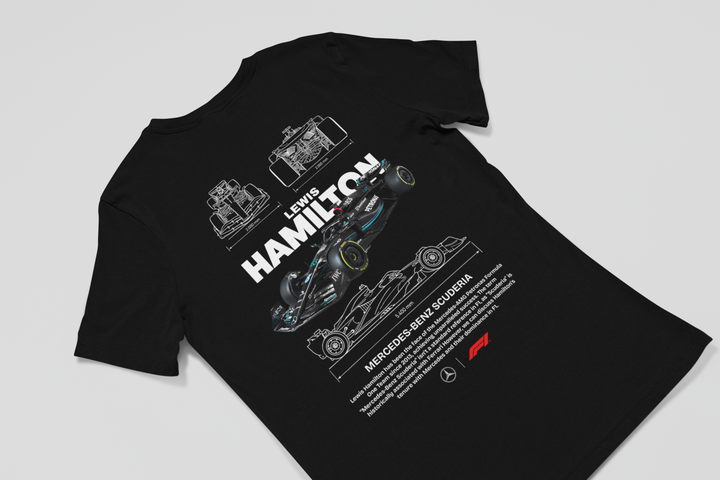 Lewis Hamilton Mercedes-AMG F1 W14 E - Formula 1 Unisex T-Shirt