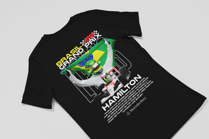 Lewis Hamilton Brasil Grand Prix - Formula 1 Unisex T-Shirt