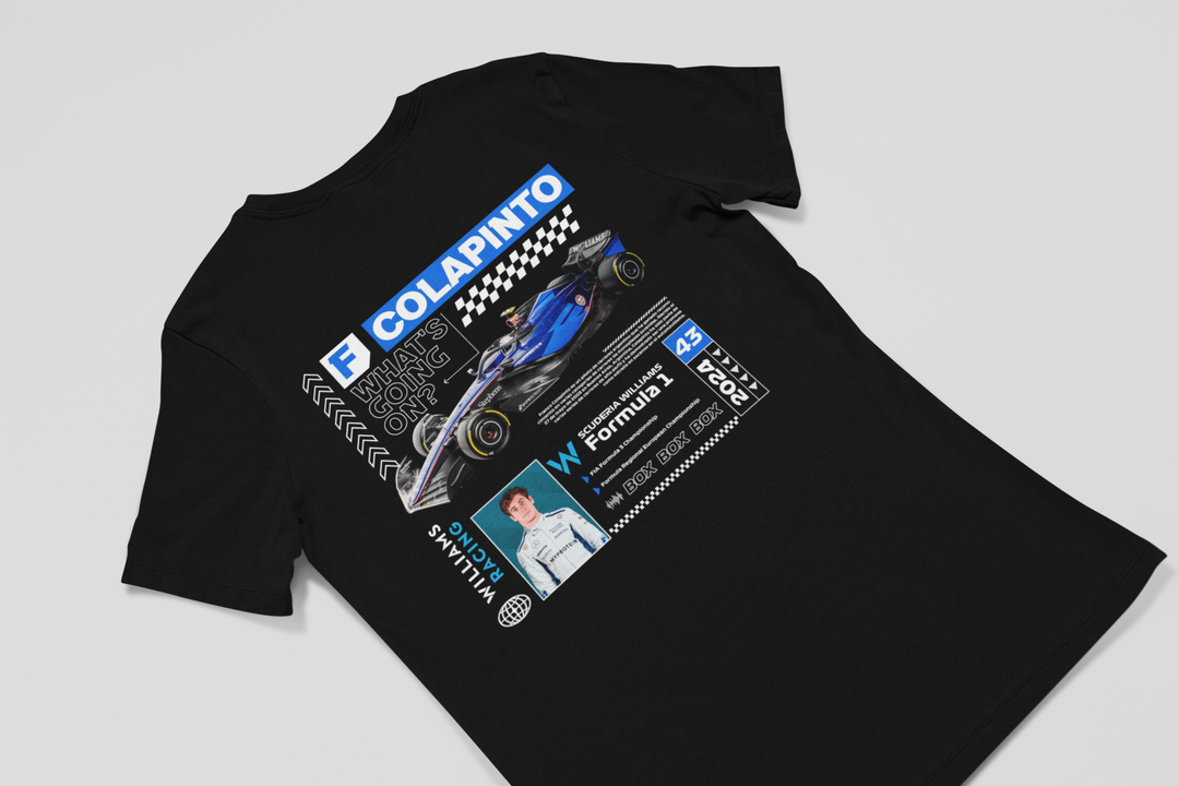 Franco Colapinto v3- Formula 1 Unisex T-Shirt
