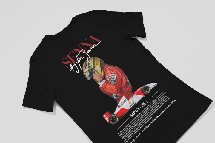 Ayrton Senna McLaren MP4/4 v2 - Formula 1 Unisex T-Shirt