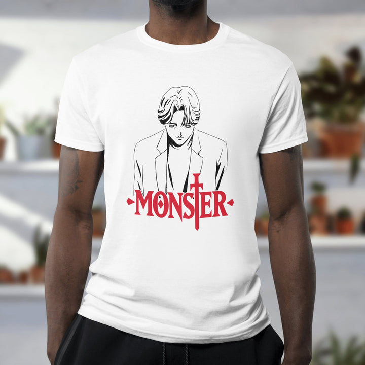 Monster - Johan Liebert v2 T-shirt - Gifts Handmade