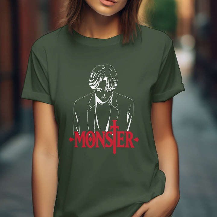 Monster - Johan Liebert v2 T-shirt - Gifts Handmade