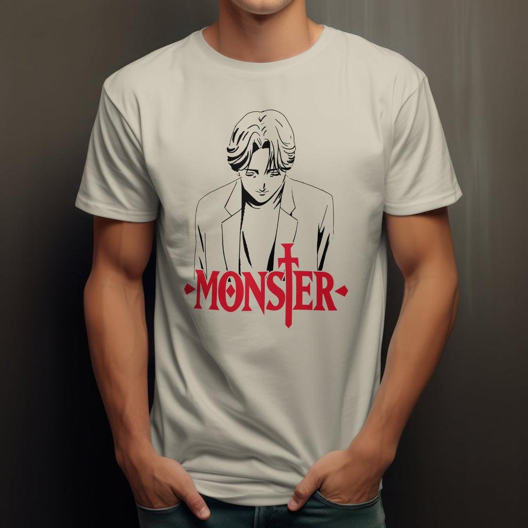 Monster - Johan Liebert v2 T-shirt - Gifts Handmade