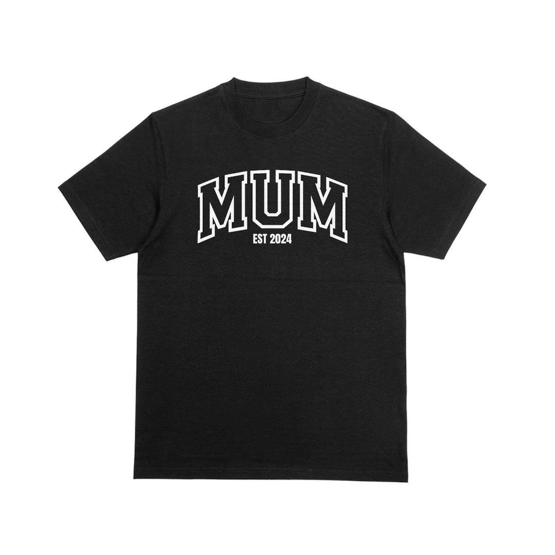 Mum Est Custom Year T-Shirt, Personalised Gifts for Mum, Mothers Day Shirt Gift, Custom Mum Tee Shirt, New Mum Gift, Christmas Gift for Mom - Gifts Handmade