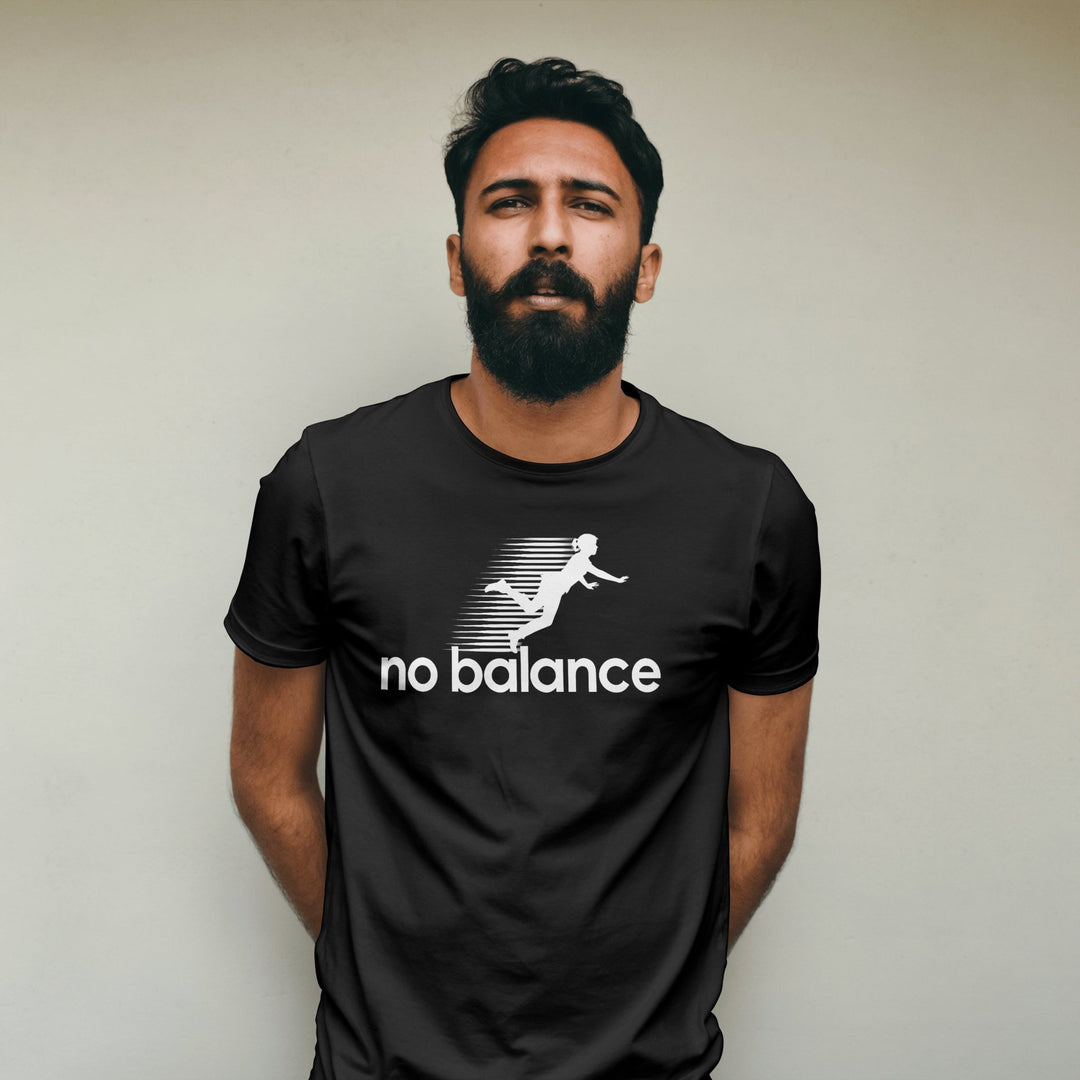 No Balance Unisex T-shirt, Funny Running Tee Shirt, Funny Running Motivation Unisex Shirt, Funny Gift for Runners, Funny No Balance T Shirt - Gifts Handmade