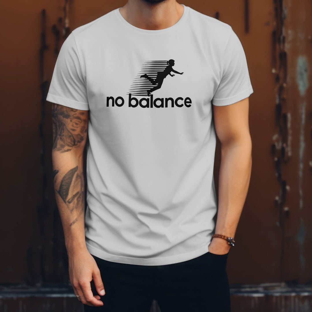 No Balance Unisex T-shirt, Funny Running Tee Shirt, Funny Running Motivation Unisex Shirt, Funny Gift for Runners, Funny No Balance T Shirt - Gifts Handmade