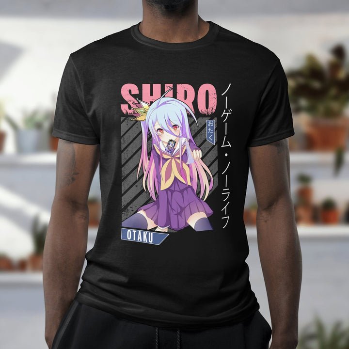 No Game No Life - Shiro T-shirt - Gifts Handmade