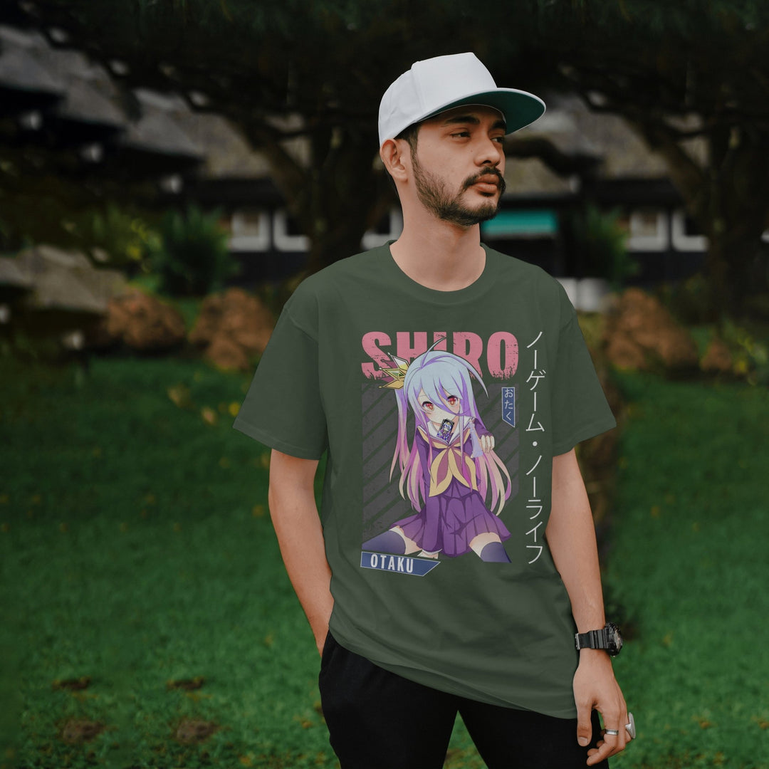 No Game No Life - Shiro T-shirt - Gifts Handmade