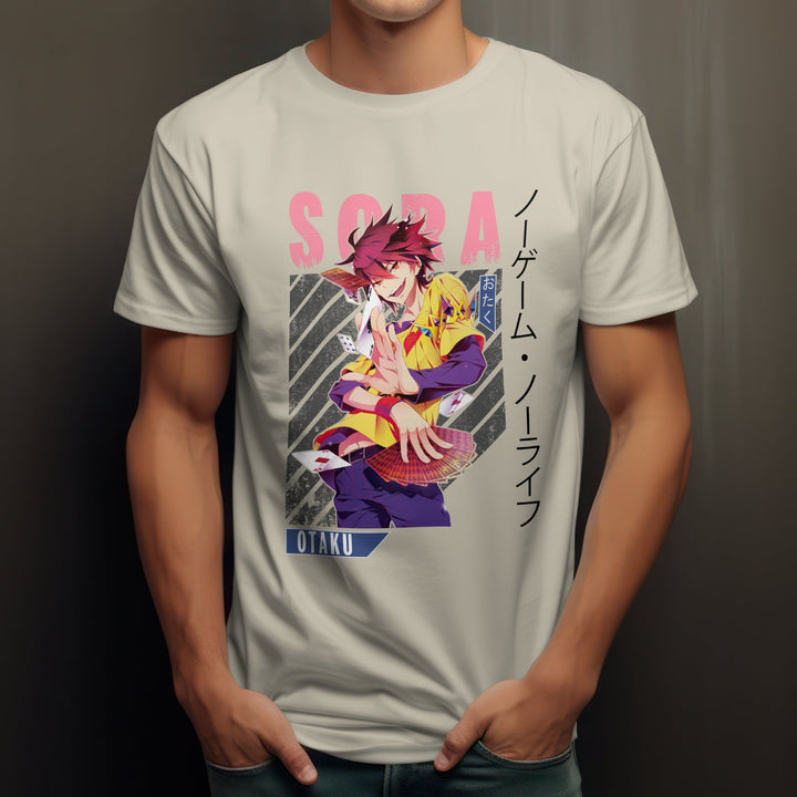 No Game No Life - Sora T-shirt - Gifts Handmade