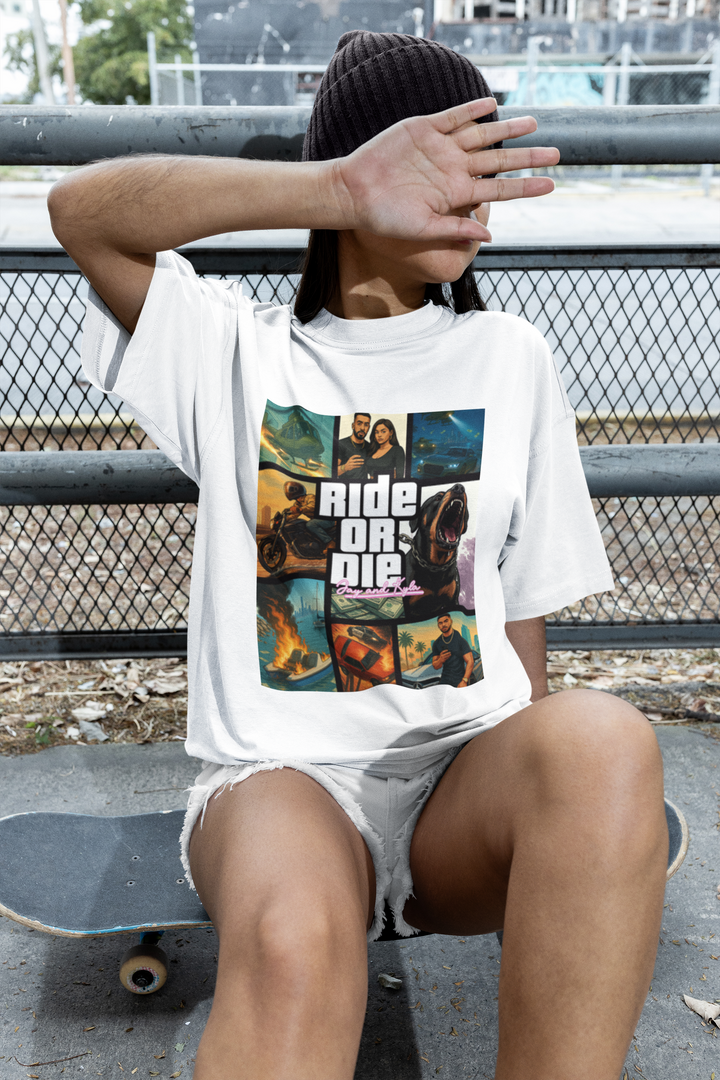 Personalised Vice Streets Collage T-Shirt