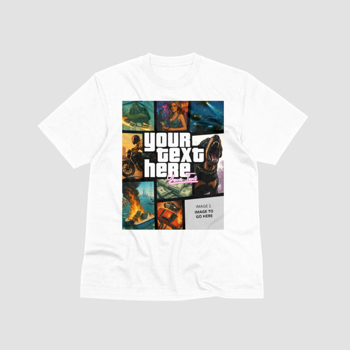 Personalised Vice Streets Collage T-Shirt