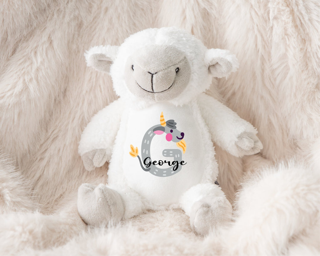 Personalised Animal Letter Teddy - Gifts Handmade