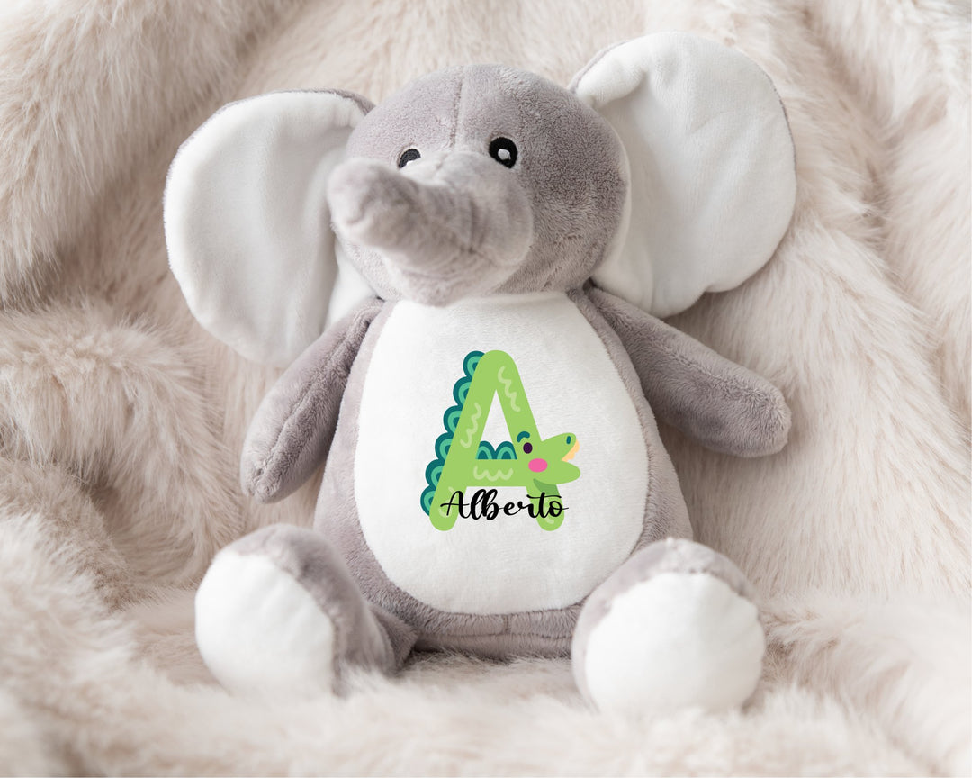 Personalised Animal Letter Teddy - Gifts Handmade