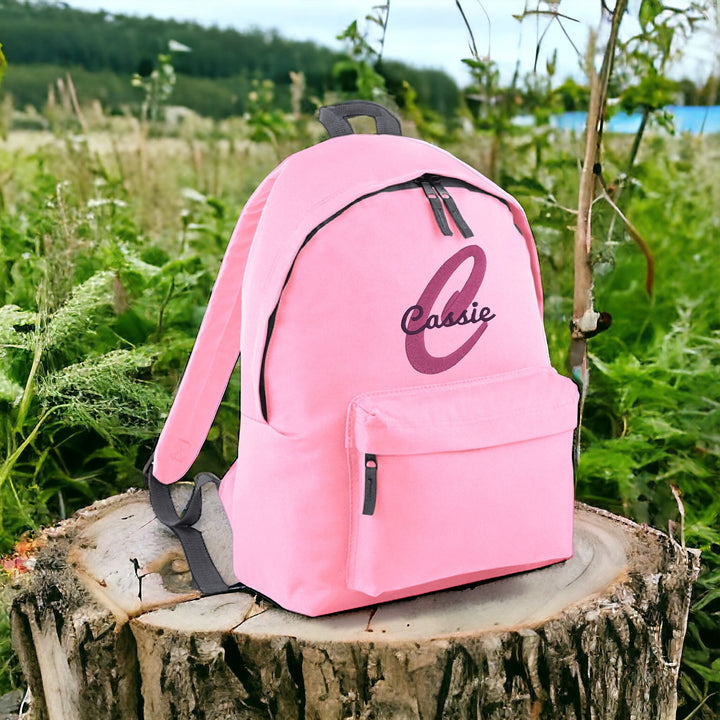 Personalised Embroidered Backpack - Gifts Handmade