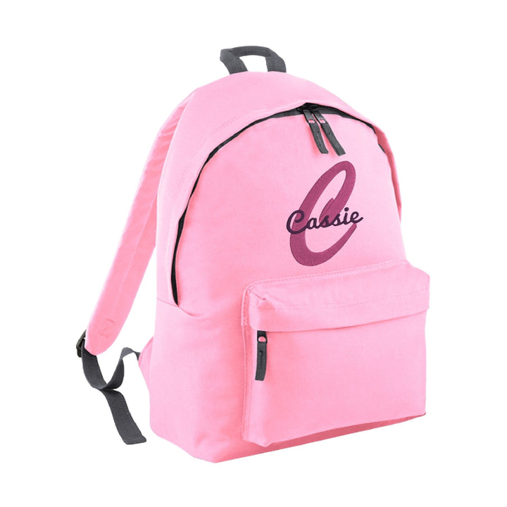 Personalised Embroidered Backpack - Gifts Handmade