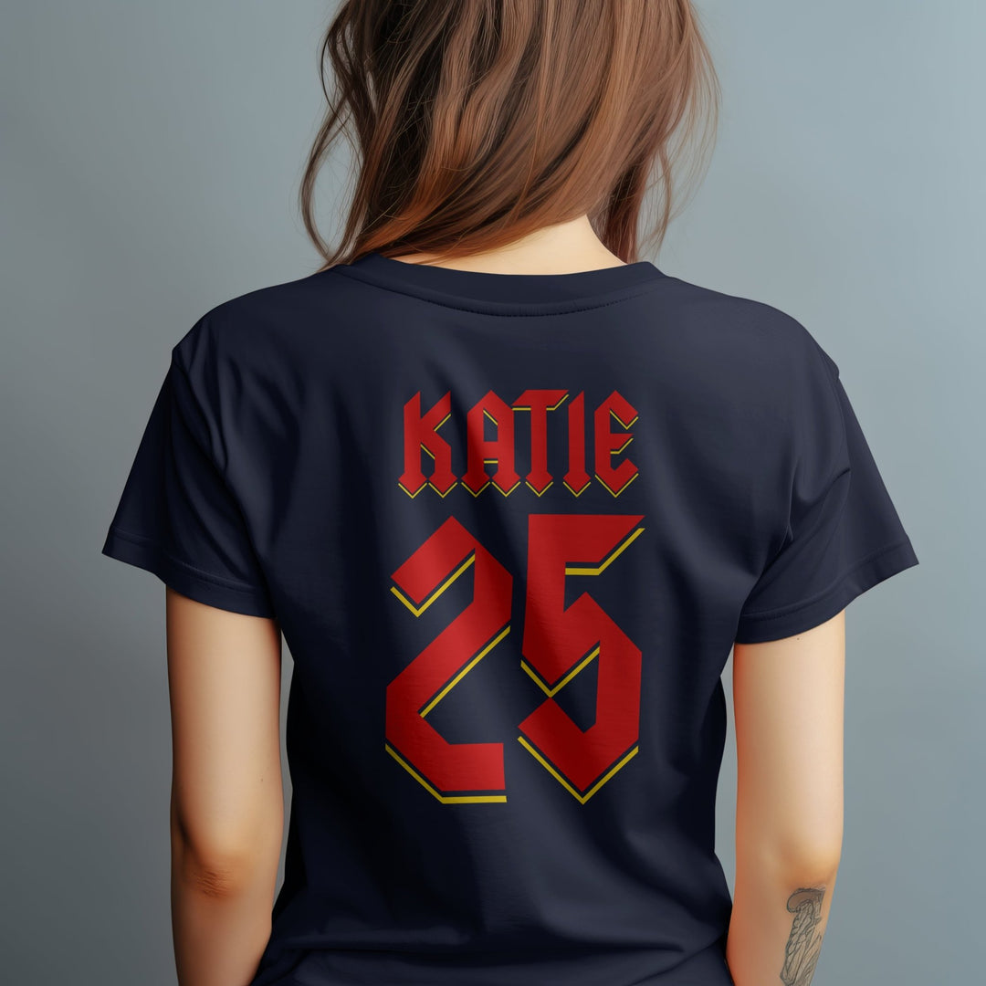 Personalised Rock Style Birthday T - Shirt - Custom Birthday Tee Gift - Heavy Metal Rock Style Birthday Shirt - A Legend Was Born Unisex T - Shirt - Gifts Handmade