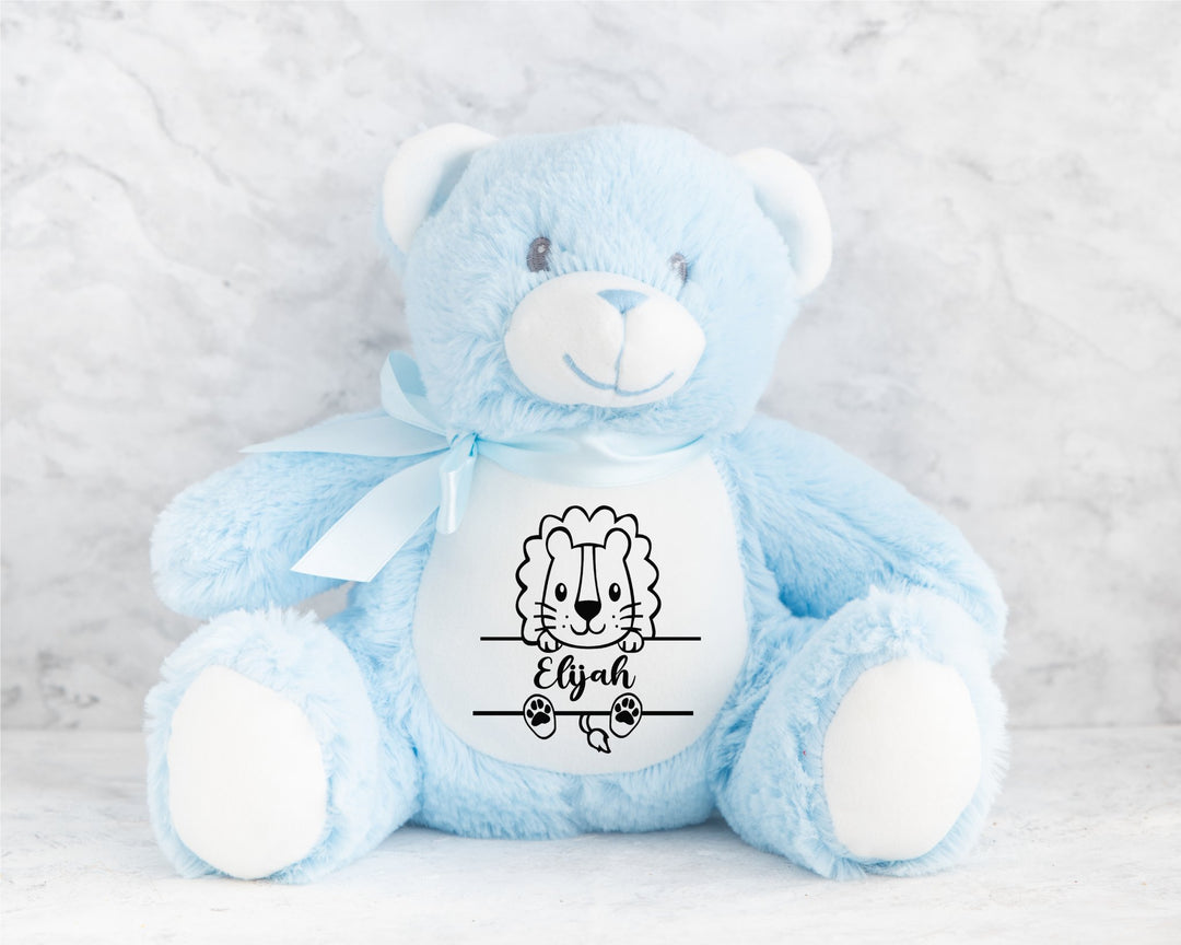 Personalised Split Animal Name Teddy - Gifts Handmade