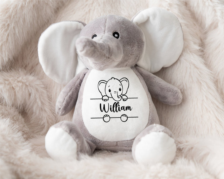 Personalised Split Animal Name Teddy - Gifts Handmade