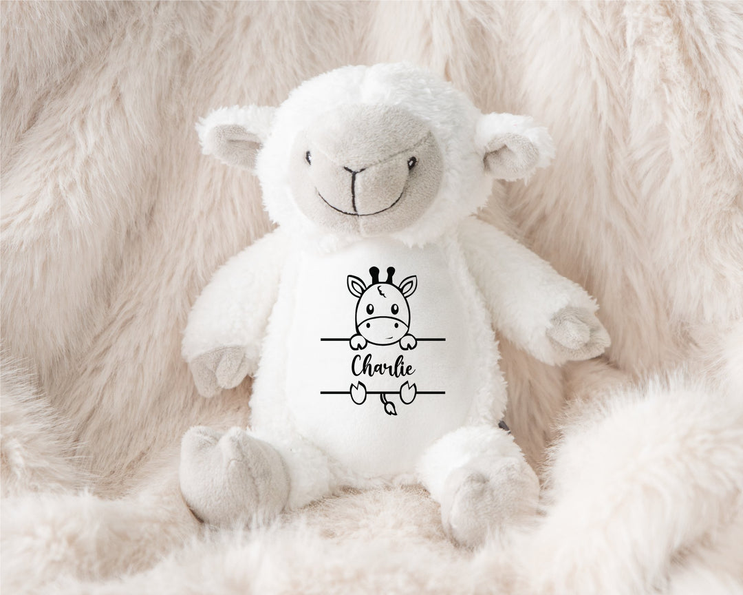 Personalised Split Animal Name Teddy - Gifts Handmade