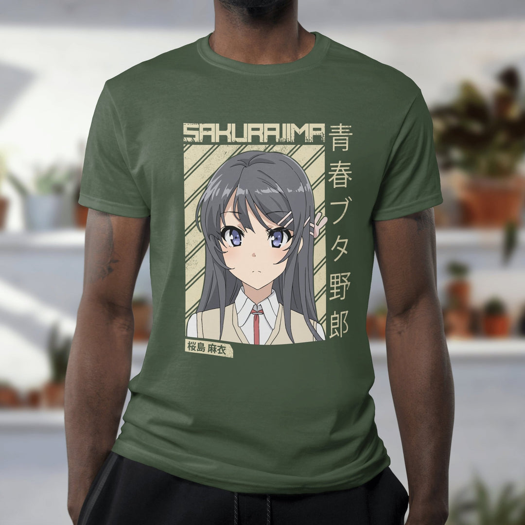 Rascal Does Not Dream Of Bunny Girl Senpai - Mai Sakurajima v1 T-shirt - Gifts Handmade