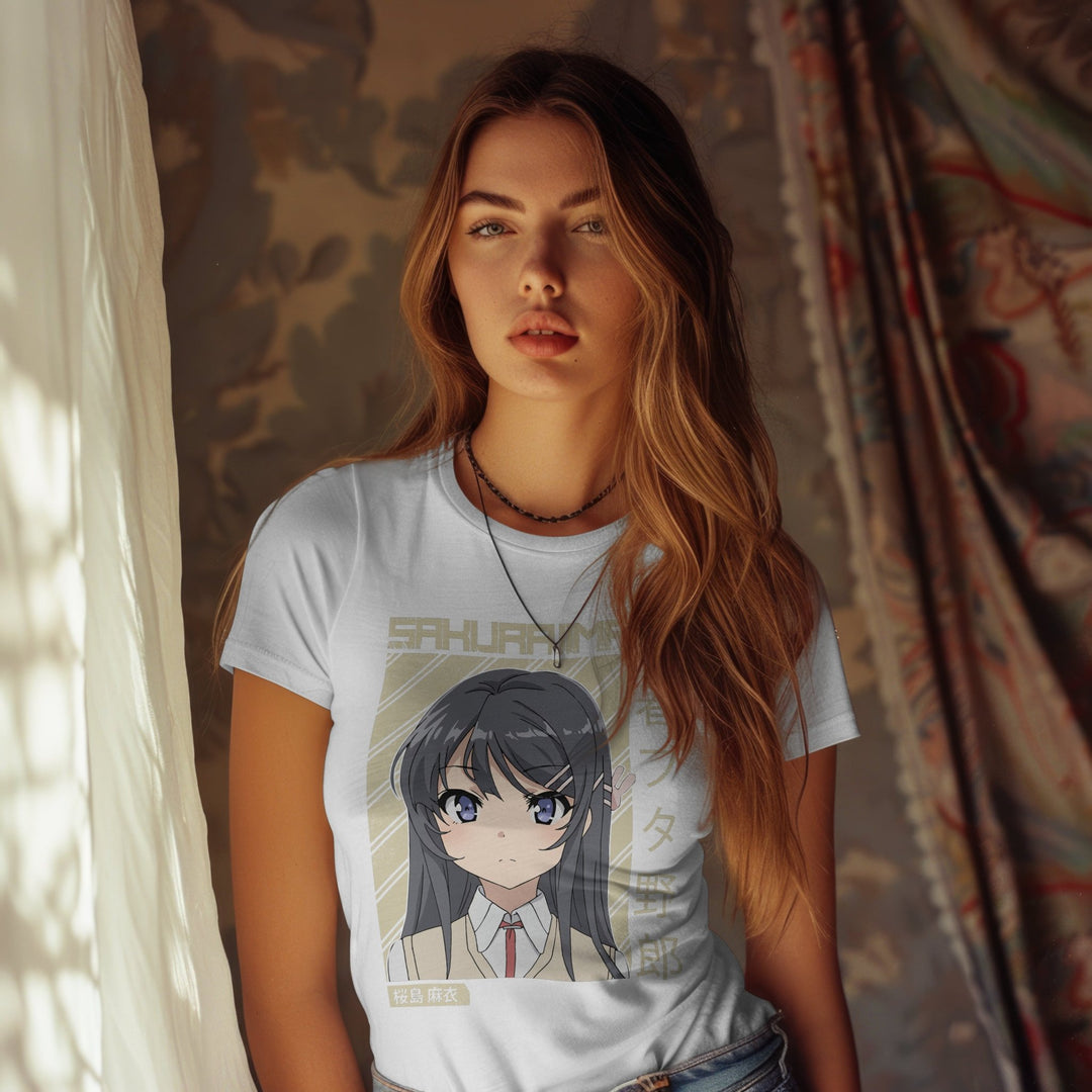 Rascal Does Not Dream Of Bunny Girl Senpai - Mai Sakurajima v1 T-shirt - Gifts Handmade