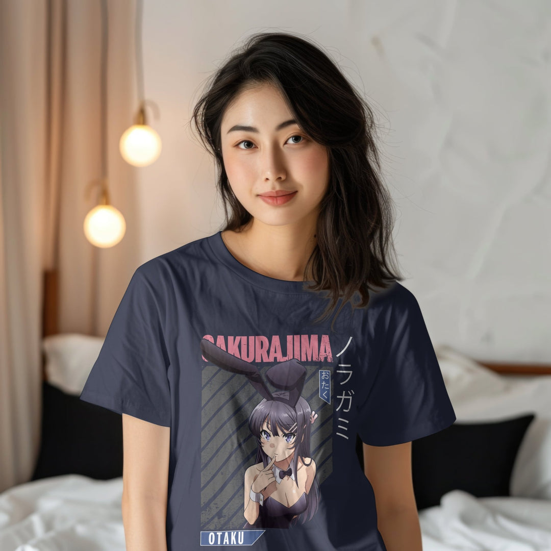 Rascal Does Not Dream Of Bunny Girl Senpai - Mai Sakurajima v2 T-shirt - Gifts Handmade