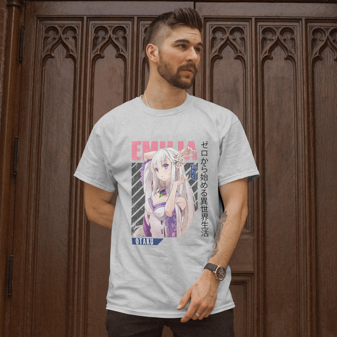 Re:zero - Emilia v1 T-shirt - Gifts Handmade