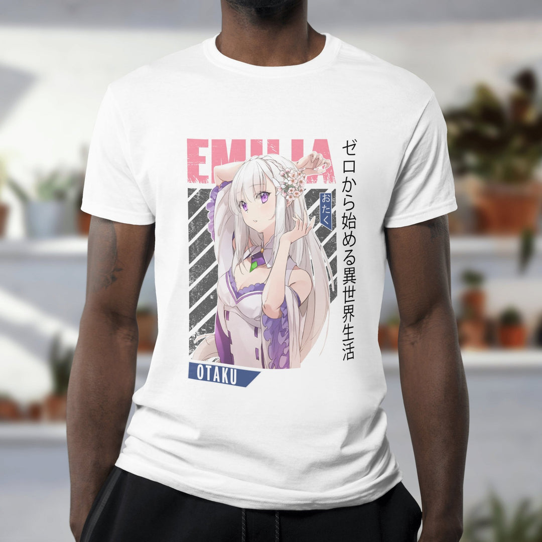 Re:zero - Emilia v1 T-shirt - Gifts Handmade