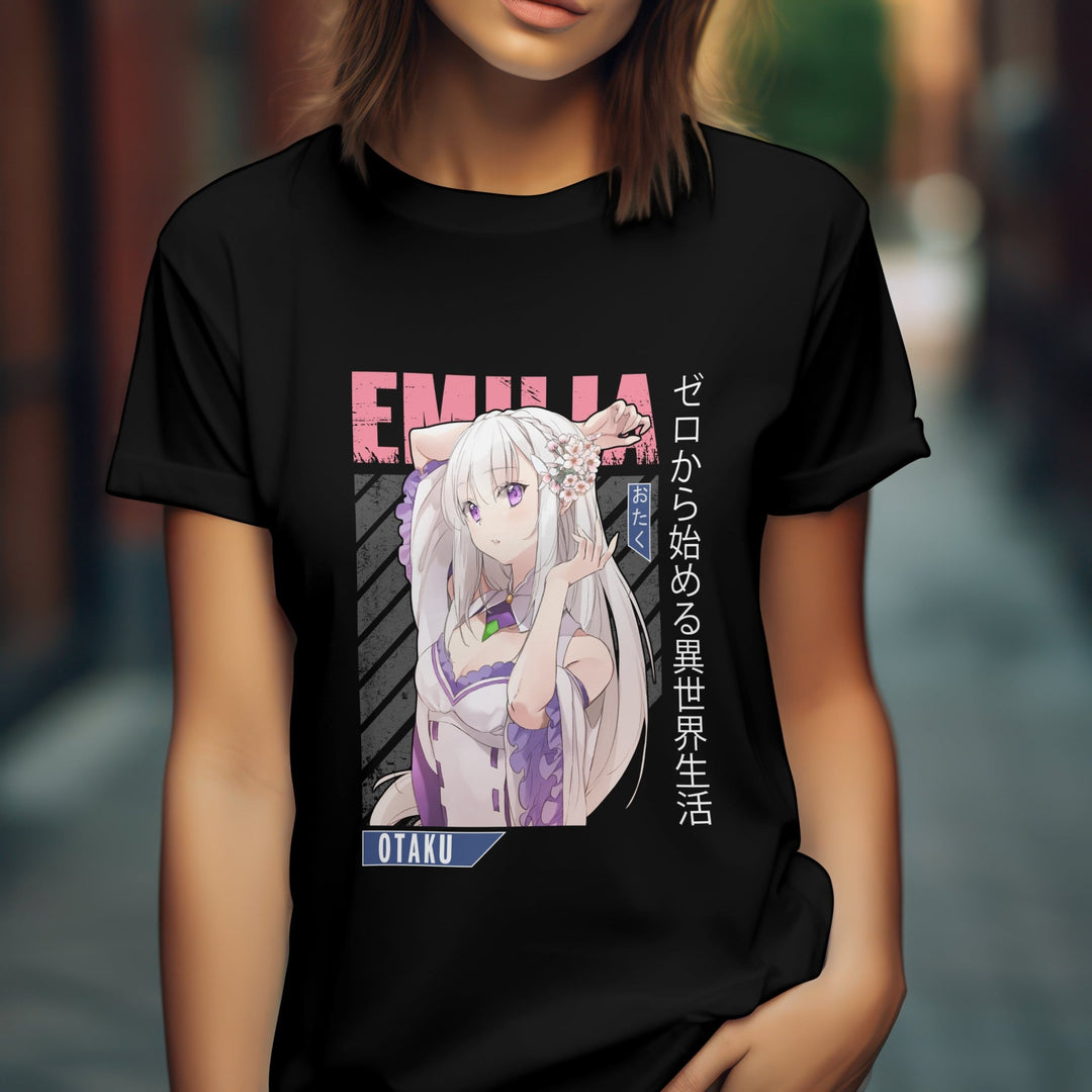 Re:zero - Emilia v1 T-shirt - Gifts Handmade