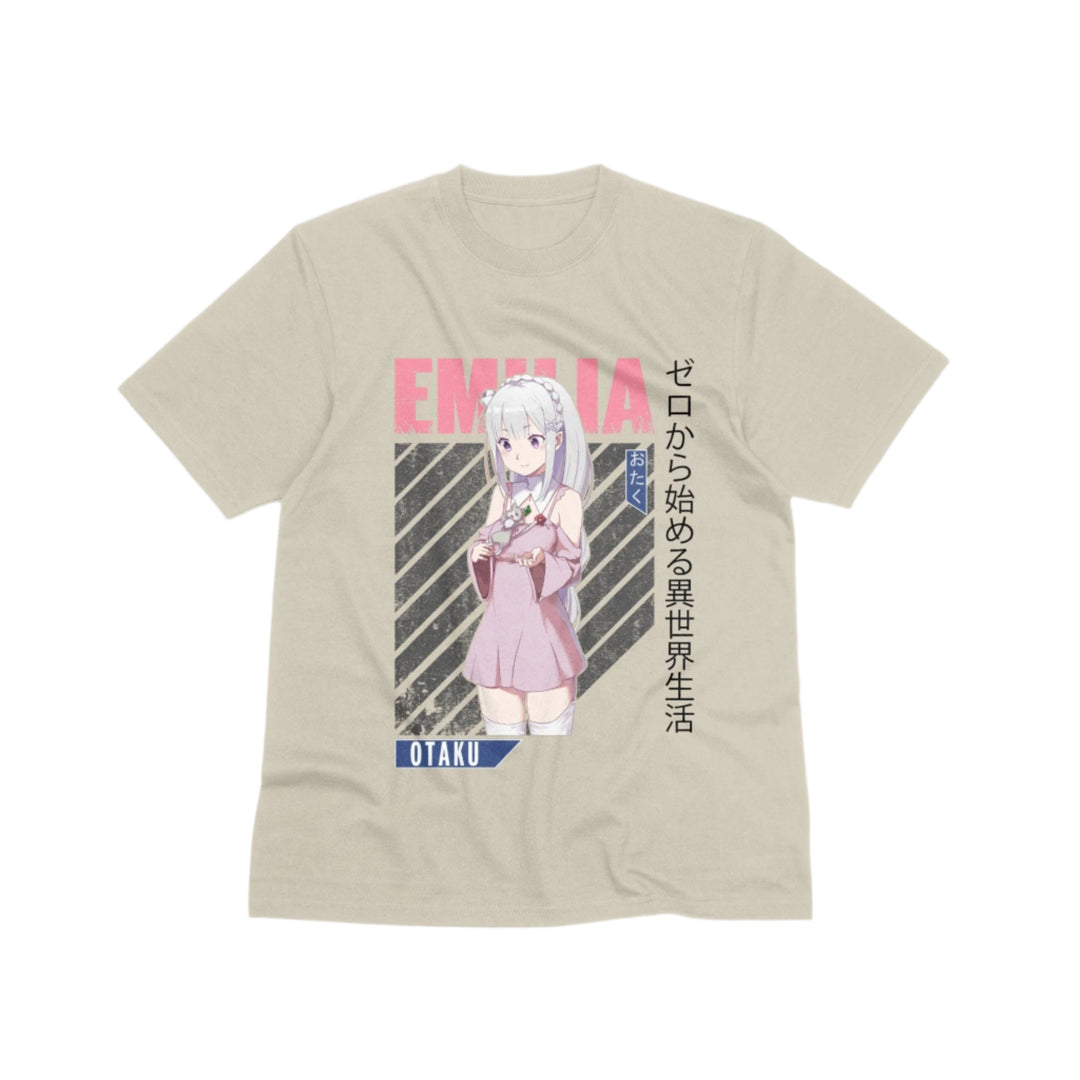 Re:zero - Emilia v2 T-shirt - Gifts Handmade