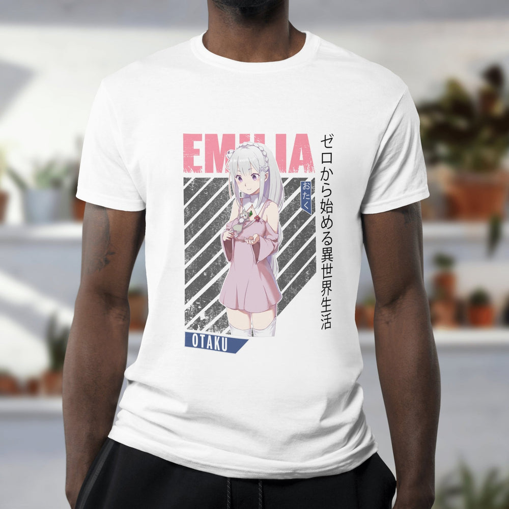 Re:zero - Emilia v2 T-shirt - Gifts Handmade