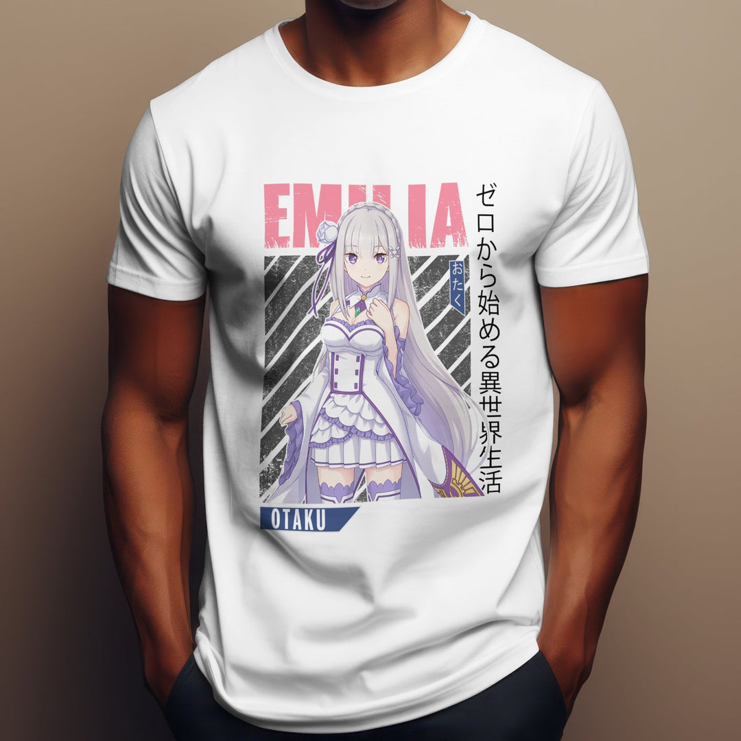 Re:zero - Emilia v3 T-shirt - Gifts Handmade