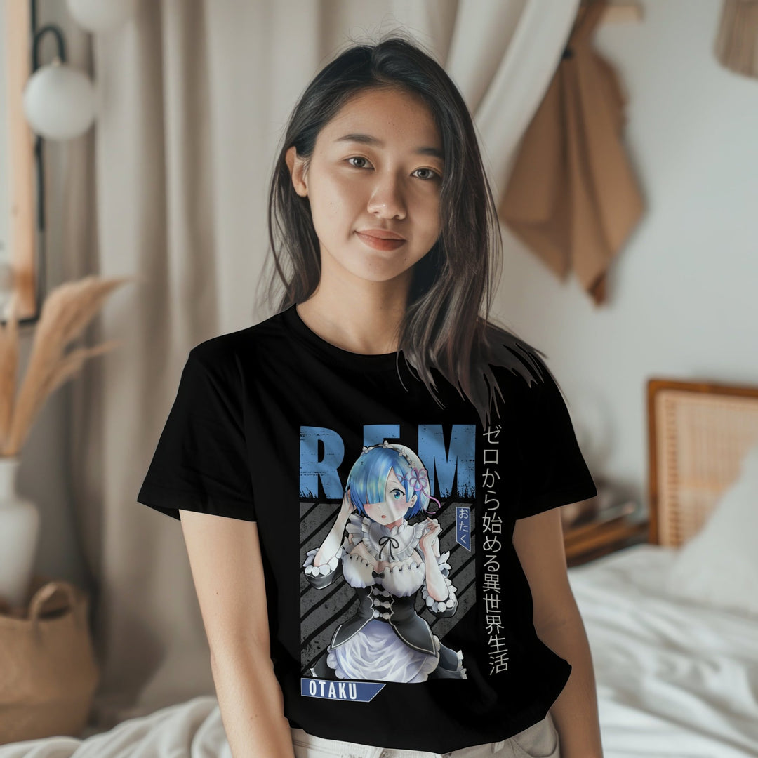 Re:zero - Rem v1 T-shirt - Gifts Handmade