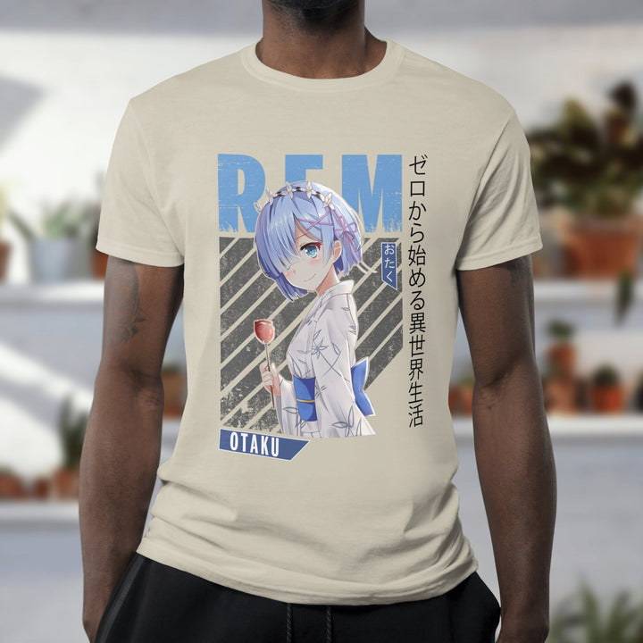 Re:zero - Rem v2 T-shirt - Gifts Handmade