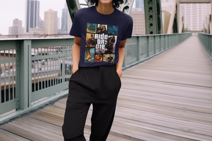 Personalised Vice Streets Collage T-Shirt