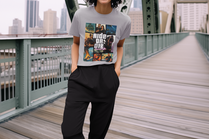 Personalised Vice Streets Collage T-Shirt