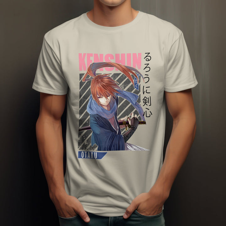 Samurai X - Kenshin v1 T-shirt - Gifts Handmade