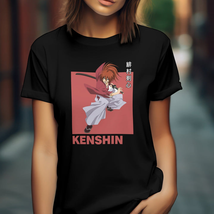 Samurai X - Kenshin v2 T-shirt - Gifts Handmade