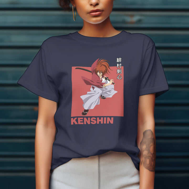 Samurai X - Kenshin v2 T-shirt - Gifts Handmade