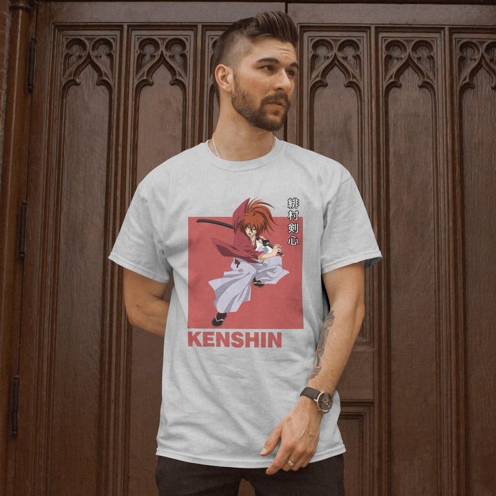 Samurai X - Kenshin v2 T-shirt - Gifts Handmade