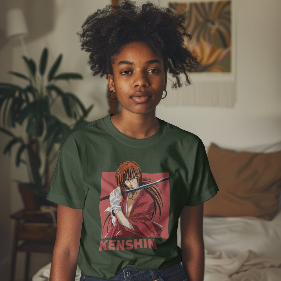 Samurai X - Kenshin v3 T-shirt - Gifts Handmade